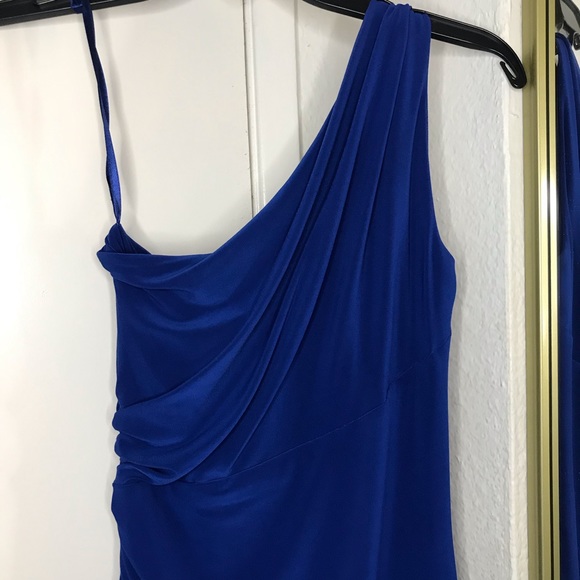 Ralph Lauren Evening Gown One Shoulder - Size 6 - Picture 6 of 8